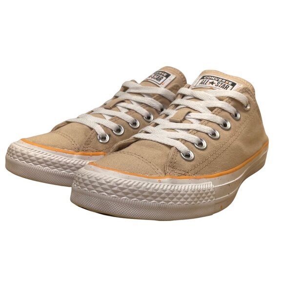 Converse All Star Women’s Light Brown Canvas Speckled Low Top Sneakers Size 7 - Picture 3 of 8